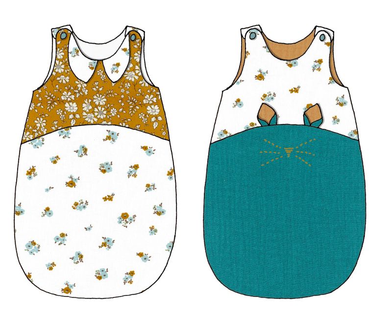 Baby couture : Réalisez vous même le trousseau de bébé · Livre d