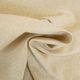 Toile de coton lurex beige clair